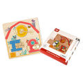 TookyToy - Wooden Latches Activity Busy Board