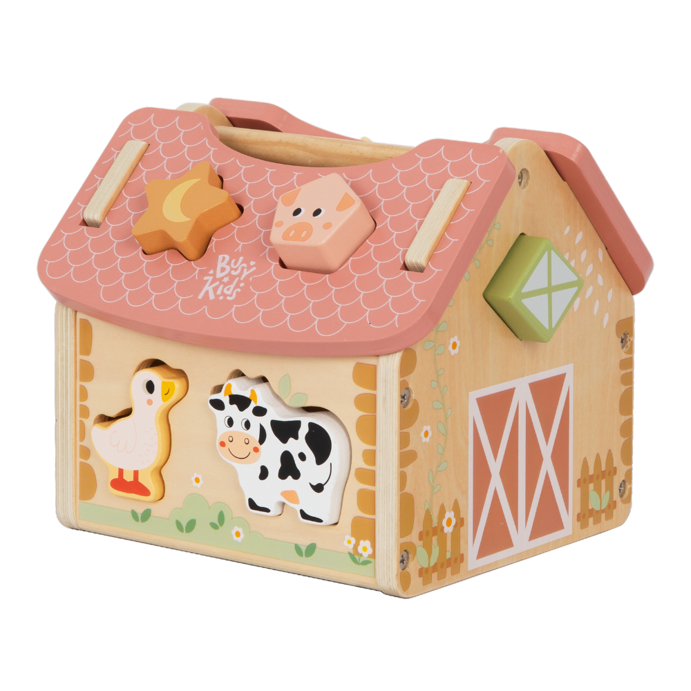 TookyToy- Farm Animals Shape Sorter