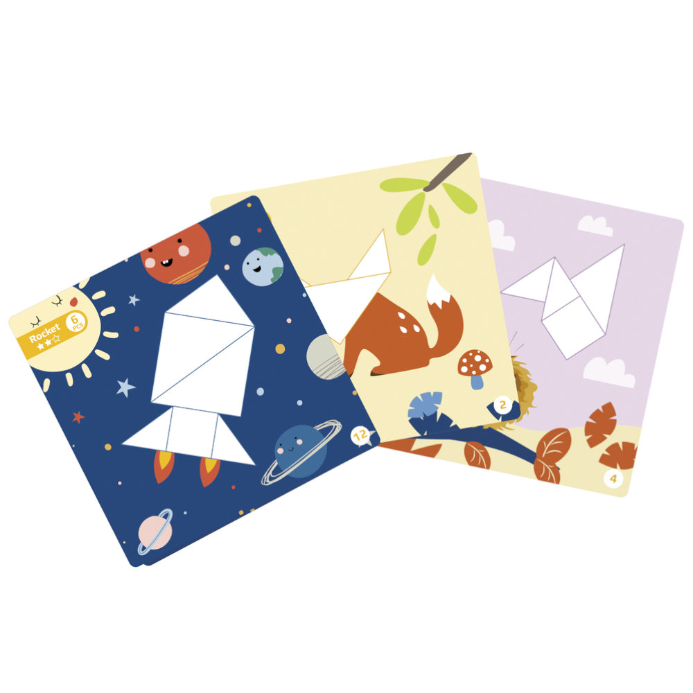 TookyToy - Magnetic Tangram Play Set